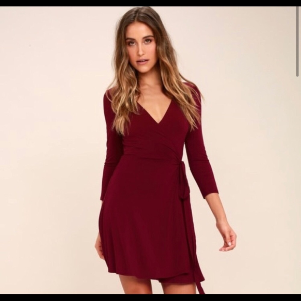 Twirl-Worthy Black Wrap Dress